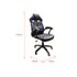Silla Gamer LvlUP LU781 Guardian Negra y Azul
